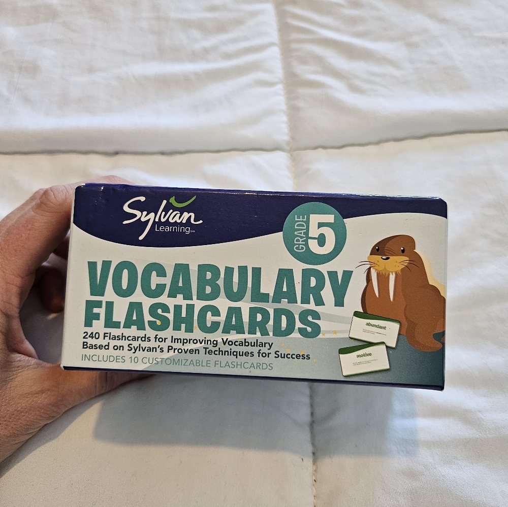 Sylvan Learning 5th Grade Vocabulary Cards